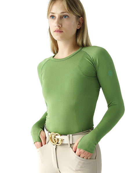 TKEQ Ladies’ Kennedy Seamless Long Sleeve Top 2.0