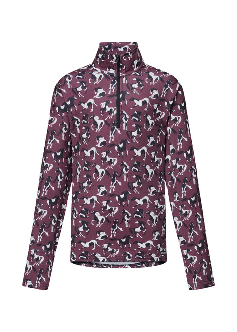 Kerrits® Kids’ On Course Quarter Zip Fleece Tech Top