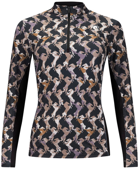 Arista® Ladies’ Illusion Long Sleeve Shirt - Black / Xs - Casual Shirts