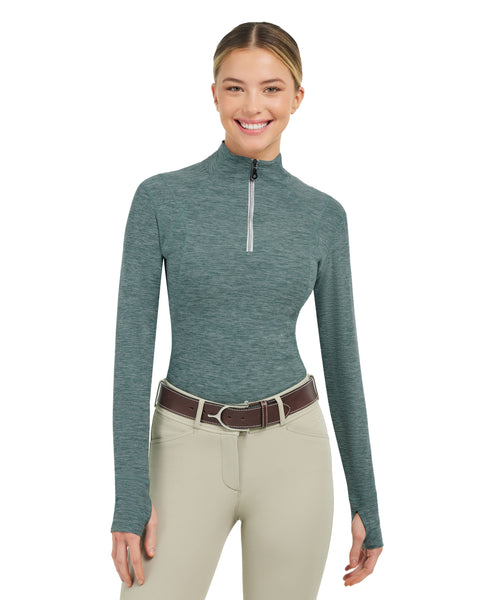 R.J. Classics Ladies’ Logan Long Sleeve Quarter-Zip Training Shirt