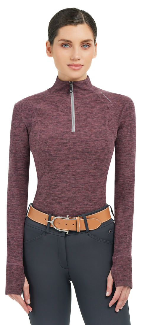 R.J. Classics Ladies’ Logan Long Sleeve Quarter-Zip Training Shirt