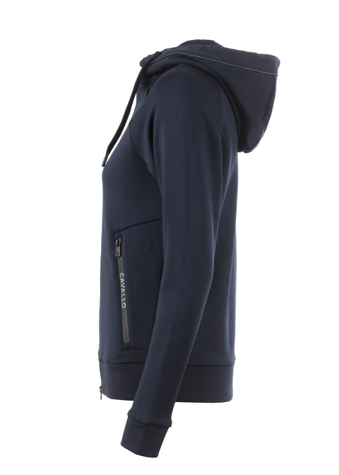 Cavallo® Ladies’ Meera Full-Zip Sweat Jacket - Dark Blue / Us 4(32) - Sweaters & Sweatshirts