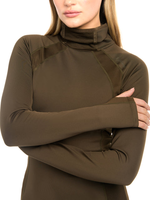 LeMieux® Ladies’ Sara Snood Long Sleeve Base Layer - Casual Shirts