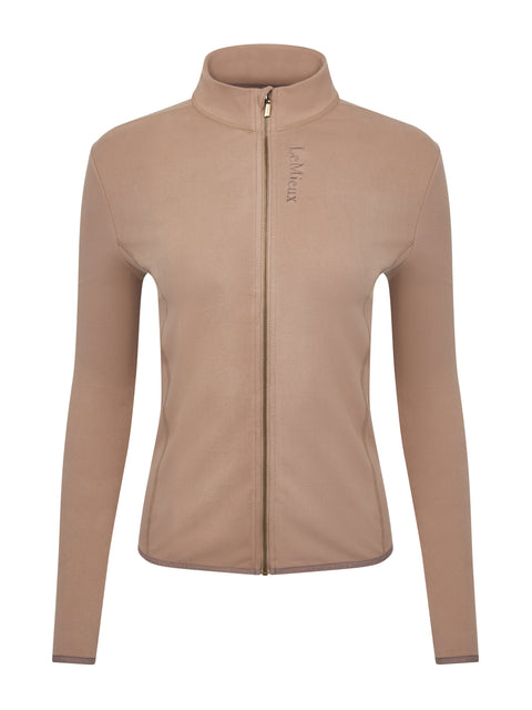 LeMieux® Ladies’ Faye Full-Zip Fleece - Mink / Us 2/Uk 6 - Sweaters & Sweatshirts