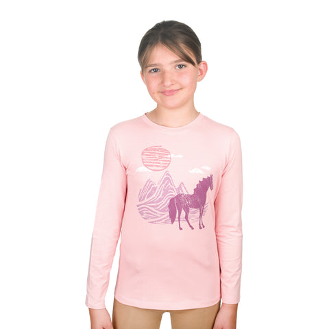 EquiStar™ Kids’ Long Sleeve Graphic Tee
