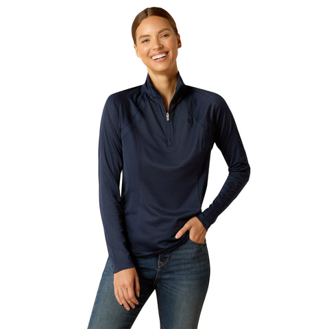 Ariat® Ladies’ Sunstopper Quarter-Zip Base Layer 3.0