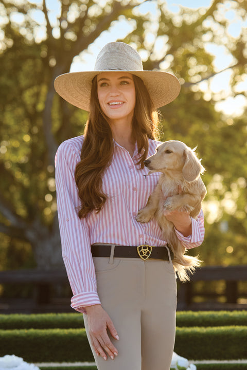 Ariat® Ladies’ VentTEK™ Stretch Shirt with Roll tab Sleeves