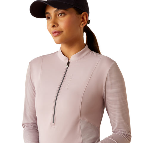 Ariat® Ladies’ Breathe Quarter-Zip Long Sleeve Shirt