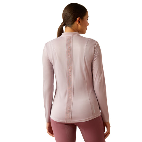 Ariat® Ladies’ Breathe Quarter-Zip Long Sleeve Shirt