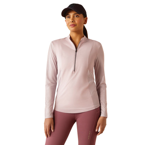 Ariat® Ladies’ Breathe Quarter-Zip Long Sleeve Shirt