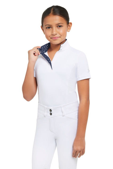R.J. Classics Girls’ Brynn Jr. Short Sleeve Show Shirt