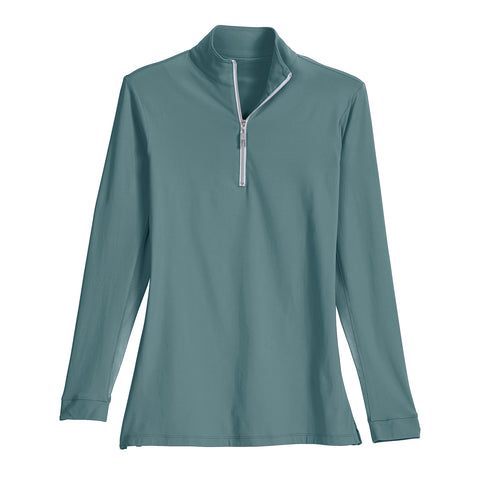 THE TAILORED SPORTSMAN™ Ladies’ IceFil® Quarter-Zip Long Sleeve Sun Shirt