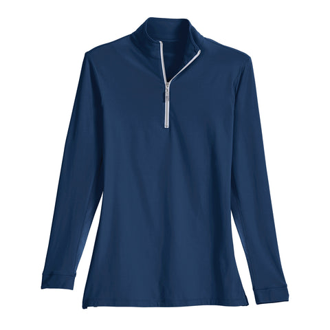 THE TAILORED SPORTSMAN™ Ladies’ IceFil® Quarter-Zip Long Sleeve Sun Shirt