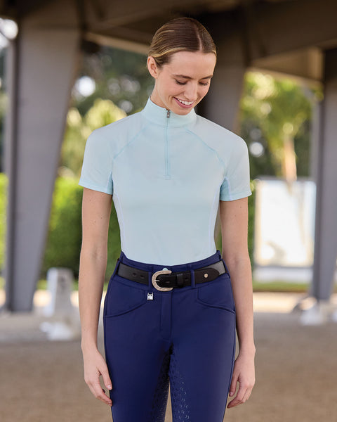 Romfh® Ladies’ Quarter-Zip Short Sleeve Sun Shirt