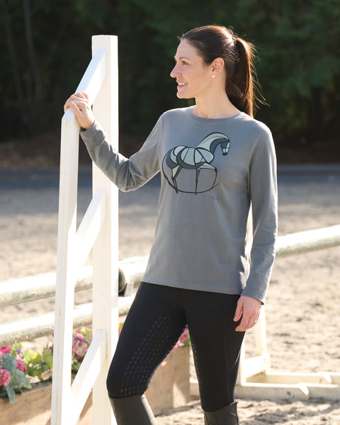 Kerrits® Mosaic Long-Sleeve Tee