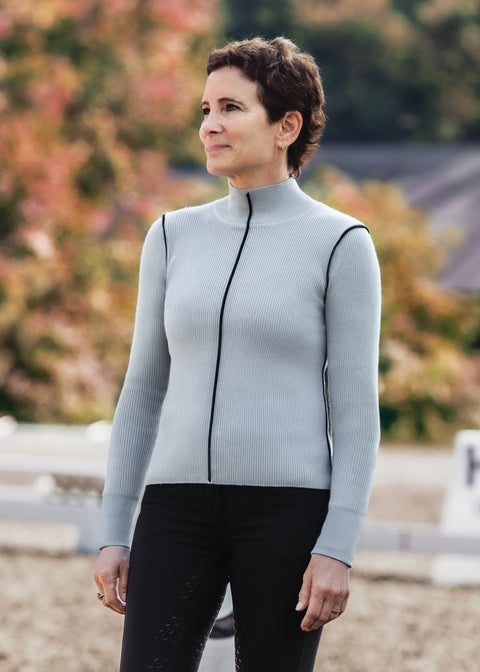 Kastel Denmark Mock Neck Knit Sweater
