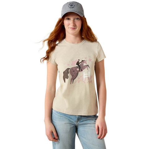 Ariat® Youth Floral Leap T-Shirt