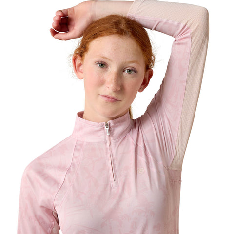 Ariat® Youth Sunstopper 3.0 1/4-Zip Baselayer