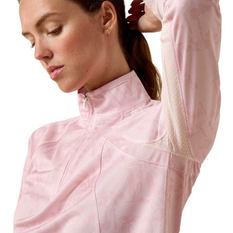 Ariat® Women's Sunstopper 3.0 1/4-Zip Baselayer