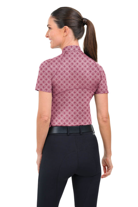 R.J. Classics Ladies' Lucy 2.0 Quarter-Zip Short-Sleeve Shirt