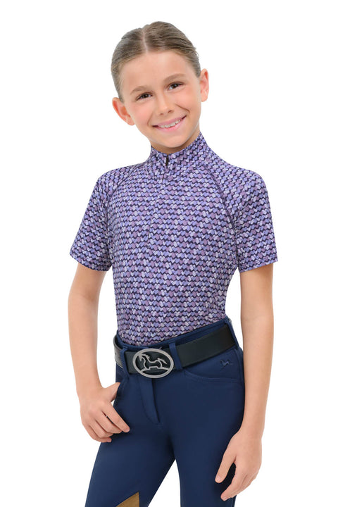 R.J. Classics Lucy Jr. 2.0 Quarter-Zip Short-Sleeve Shirt