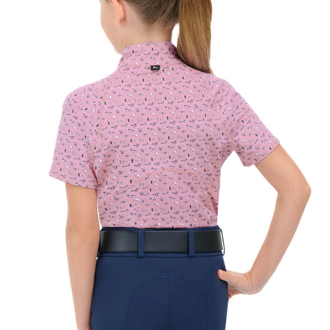 R.J. Classics Lucy Jr. 2.0 Quarter-Zip Short-Sleeve Shirt