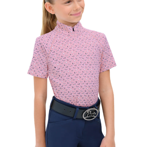 R.J. Classics Lucy Jr. 2.0 Quarter-Zip Short-Sleeve Shirt