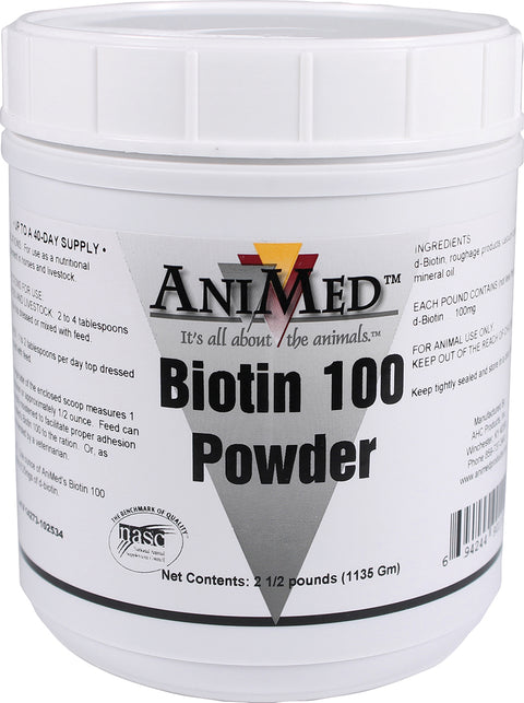 AniMed™ Biotin 100 Powder - 2.5 lb