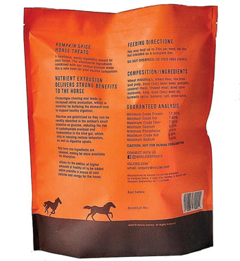 Kelcie’s Pumpkin Spice Horse Treats - 5 lb