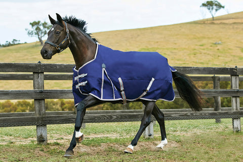 WeatherBeeta® ComFiTec™ Essential Solid Medium Weight Turnout Blanket