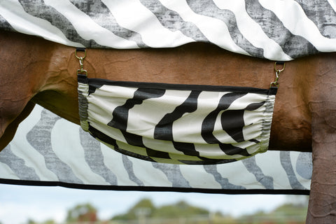 Bucas Buzz-Off Zebra Fly Sheet with High Neck