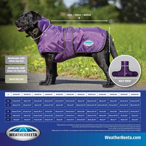 WeatherBeeta® Windbreaker 420D Deluxe Dog Coat - Dog Clothing