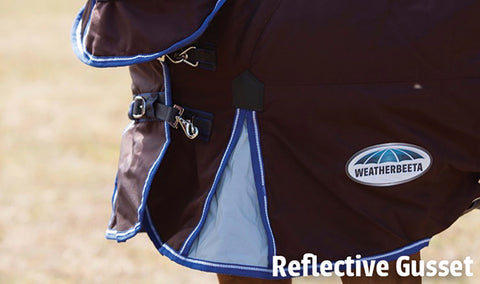 WeatherBeeta® ComFiTec™ Ultra Cozi II Detach-A-Neck Medium-Weight Turnout Blanket