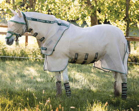 Horseware® Ireland Rambo® Fly Buster™ Fly Sheet with No-Fly Zone™