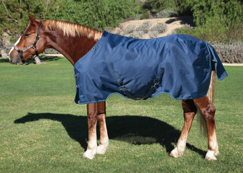 Kensington™ XL Signature Medium-Weight Turnout Blanket - Navy / 93 - Turnout Blankets