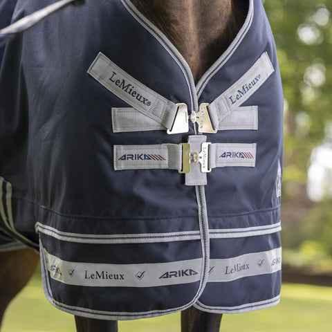 LeMieux® Arika Storm-Tek 100 Gram Turnout Blanket with Leg Straps