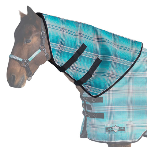 Kensington™ SuperMesh 180 Gram Medium-Weight Neck Warmer - Atlantis / Small - Turnout Blankets