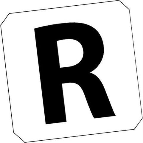 Vinyl Arena Replacement Letters Set of 4