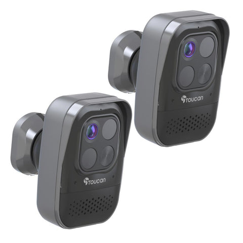 Toucan® Wireless Security Camera Pro 2-Pack