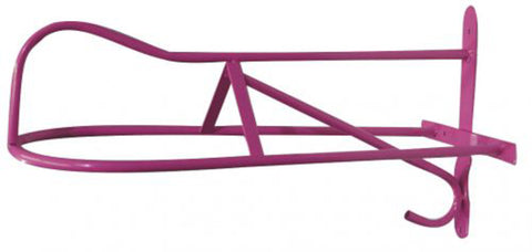 Western or English Wall-Mount Saddle Rack with Hook