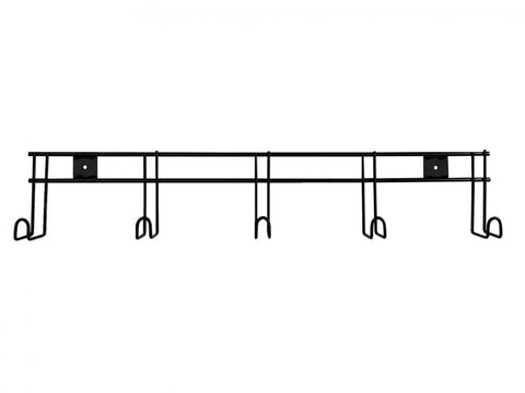 5-Hook Wall-Mount Tack Bar
