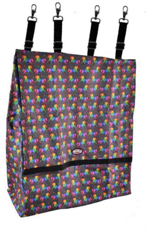 Showman® Unicorn Print Deluxe Nylon Stall Bag