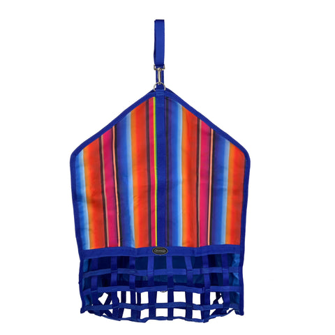 Showman® Neon Serape Webbed Slow Feed Hay Bag