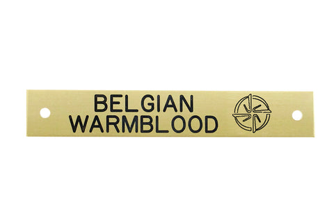 Engraved Breed Logo