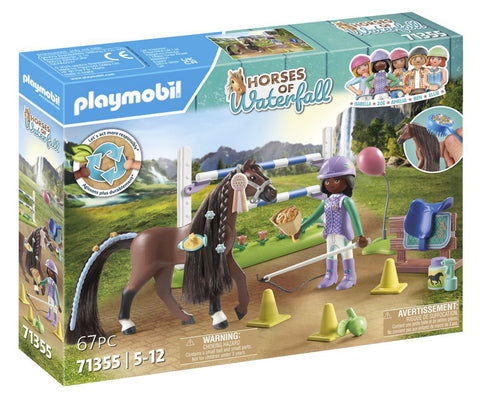 Playmobil® Zoe & Blaze with Jump Set