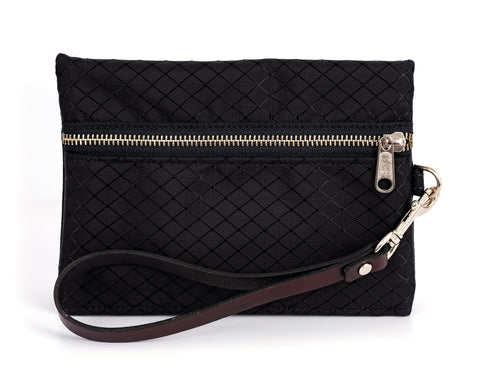 Perri’s® Champion Collection Wristlet with Leather Accents and Nameplate