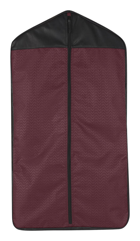 Kerrits® EQ Garment Bag - Burgundy Chevron Bits / One Size - Gearbags