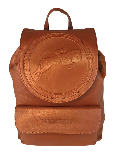 Tucker Tweed Equestrian™ Brandywine Leather Backpack