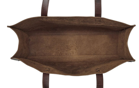 Snaffle Bit Leather Tote Bag