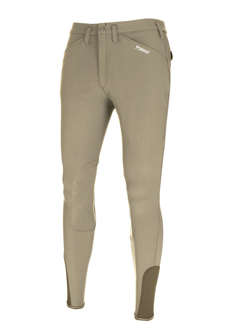 Pikeur® Men’s Rodrigo Grip Knee-Patch Breech - Safari / 28 - Mens Breeches